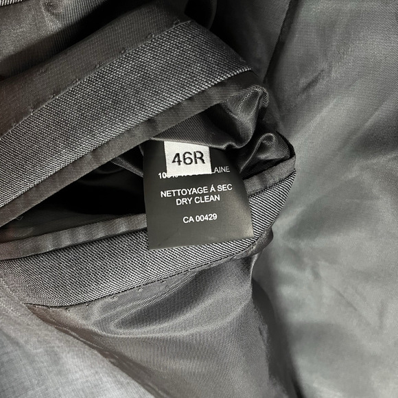 Peter Millar Blazer Men 46 R Gray Wool Union Canada 2 Button Jacket Sport Coat - Picture 5 of 16